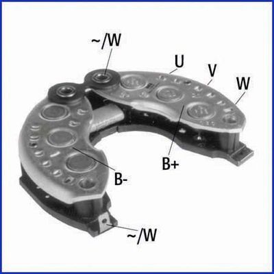HITACHI Rectifier, alternator Article number: 139661 cheaply