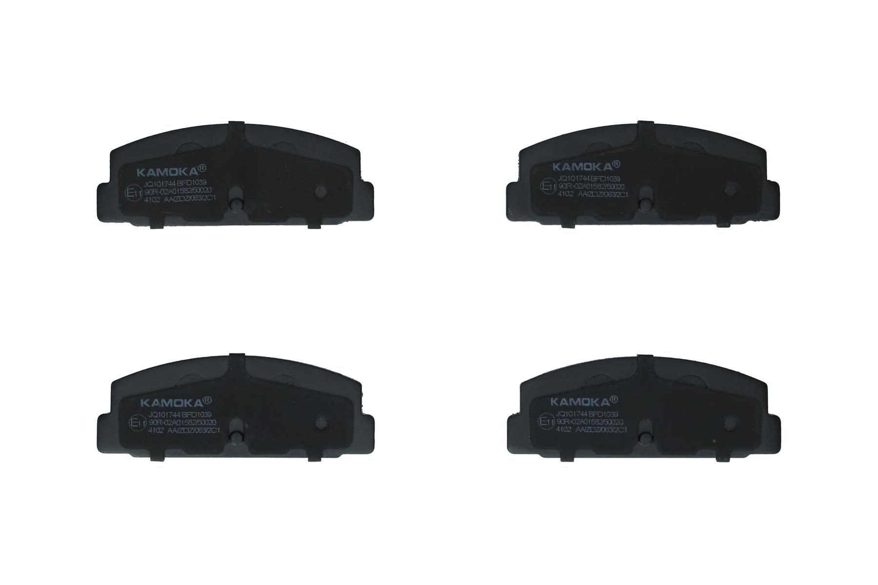 KAMOKA Brake pad set Article number: JQ101744 cheaply