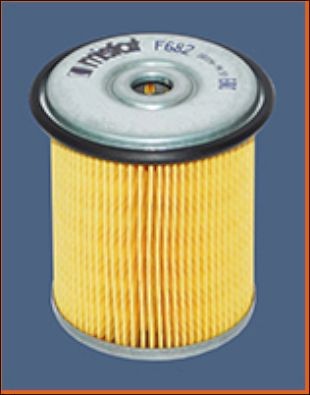 MISFAT Fuel filter Article number: F682 cheaply