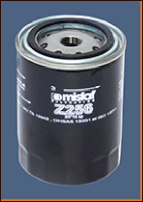 MISFAT Oil filter Article number: Z256 cheaply