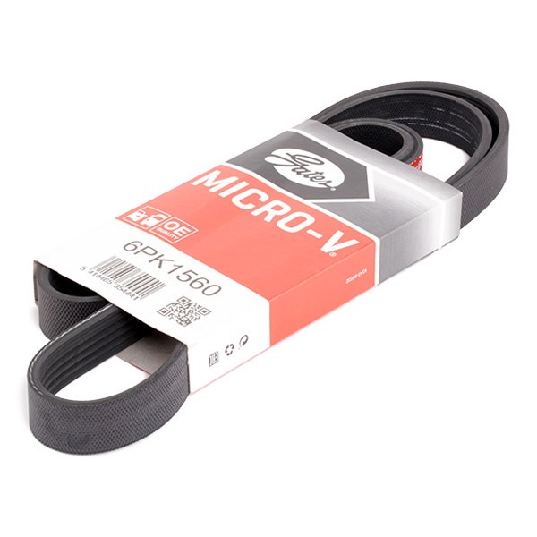GATES Serpentine belt Article number: 6PK1560 cheaply