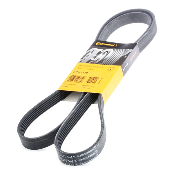 GATES Serpentine belt Article number: 6PK1670 cheaply