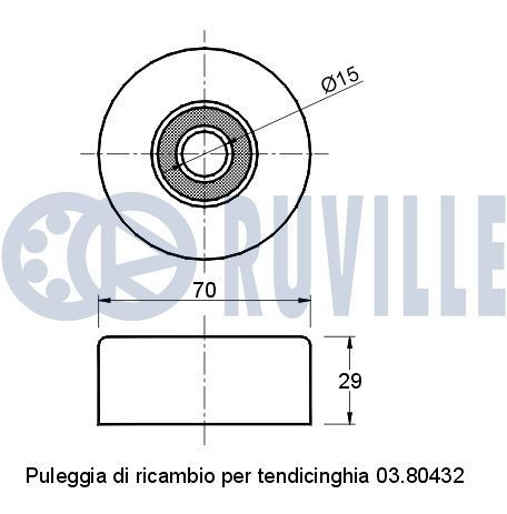RUVILLE Engine mount Article number: 325007 cheaply