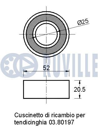RUVILLE Engine mount Article number: 325105 cheaply