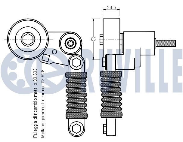 RUVILLE Engine mount Article number: 325215 cheaply