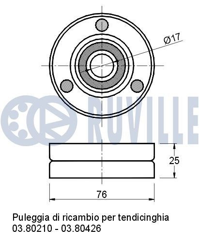 RUVILLE Engine mount Article number: 325416 cheaply