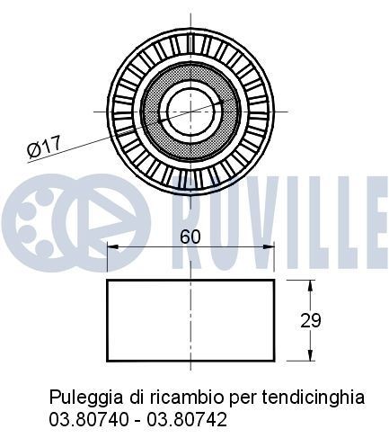 RUVILLE 3469017 Chain, oil pump drive AVENSIS 2.0 VVT-i (ACM20_) 150 PS Petrol 2009