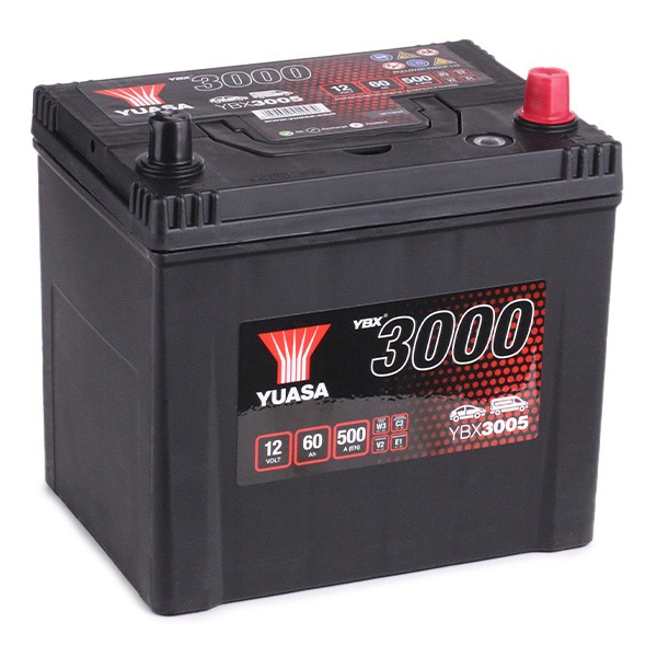 YUASA Starterbatteri Varenummer: YBX3005 billige