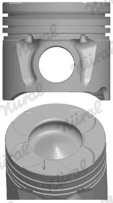 NÜRAL Piston Article number: 87-137606-00 cheaply