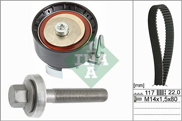 INA Timing belt kit Article number: 530 0605 10 cheaply
