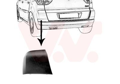 VAN WEZEL Cover, bumper Article number: 0972551 cheaply