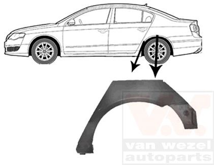 VAN WEZEL Sidewall Article number: 5839147 cheaply