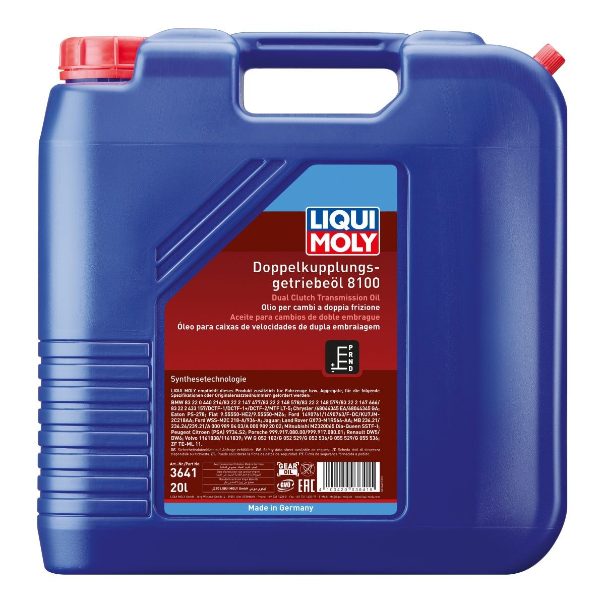 LIQUI MOLY Automatic transmission fluid 8100 Article number: 3641 cheaply