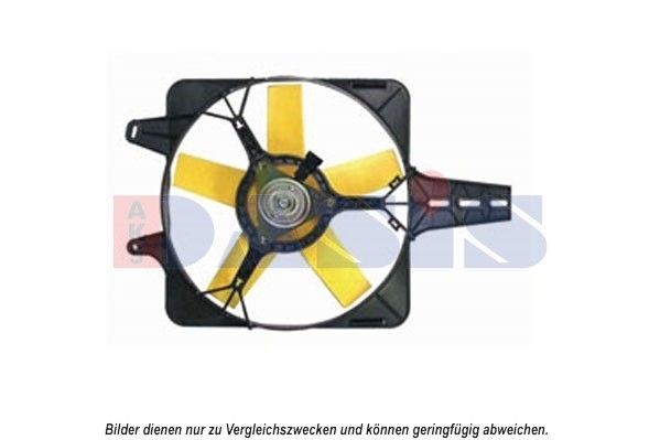 AKS DASIS Fan, radiator Article number: 088106N cheaply