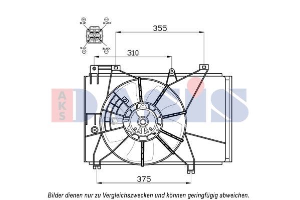 AKS DASIS Radiaatori ventilaator Artikli number: 118037N soodsalt