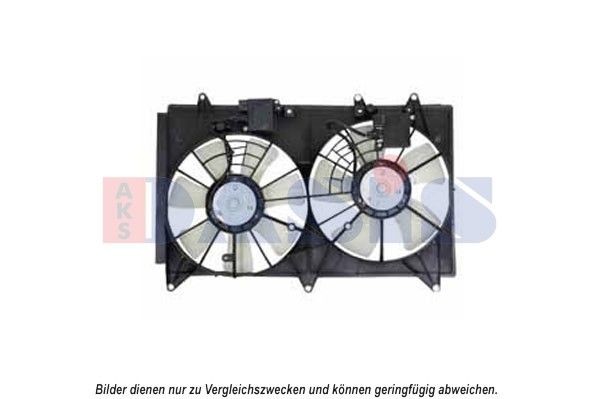 AKS DASIS Fan, radiator Article number: 118083N cheaply