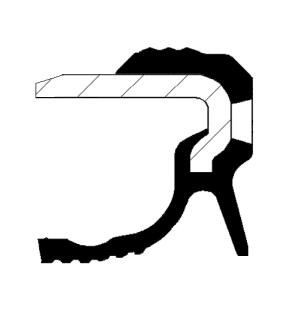 CORTECO Crankshaft seal Article number: 19037092B cheaply