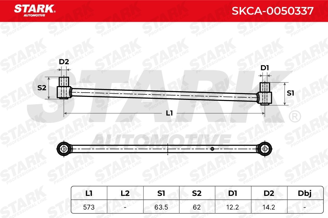 STARK Ψαλίδι, ανάρτηση τροχών αριθμός Άρθρου: SKCA-0050337 φθηνότερα