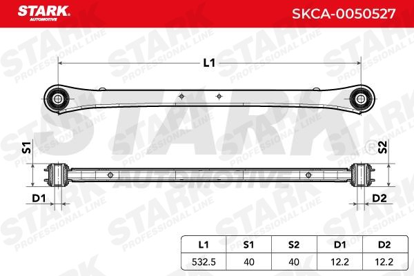 STARK Suspension arm Article number: SKCA-0050527 cheaply
