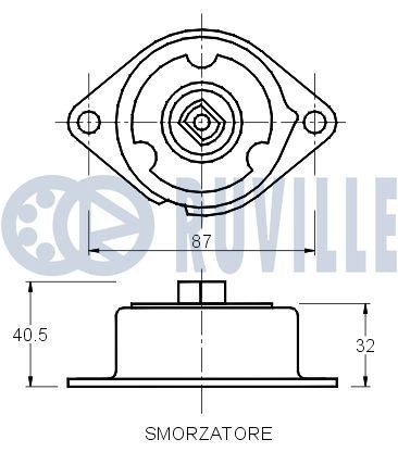 RUVILLE Engine mount Article number: 325418 cheaply