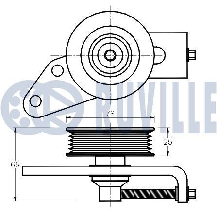 RUVILLE Engine mount Article number: 325810 cheaply