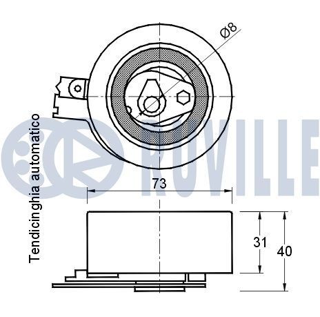 RUVILLE Engine mount Article number: 325130 cheaply