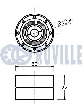 RUVILLE Engine mount Article number: 325134 cheaply