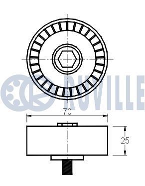 RUVILLE Engine mount Article number: 325516 cheaply