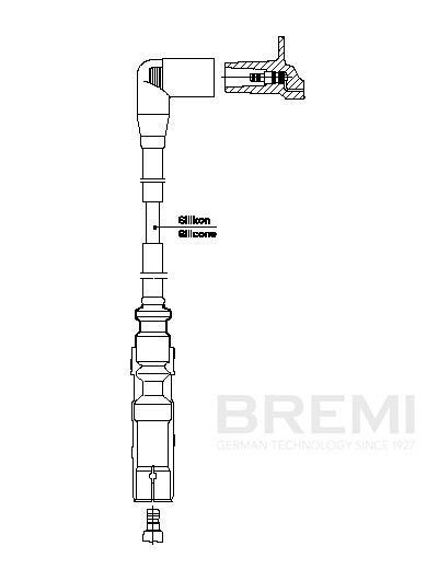 BREMI Ignition lead Article number: 1A32F60 cheaply