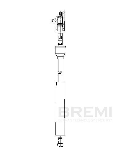 BREMI Tændkabel Varenummer: 323/80 billige