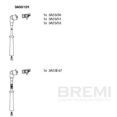 BREMI Ignition lead Article number: 386/75 cheaply