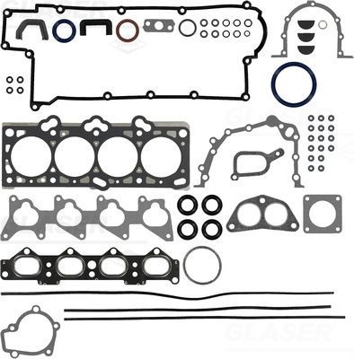 GLASER Full Gasket Set, engine Article number: S40049-00 cheaply