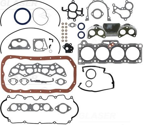 GLASER Full Gasket Set, engine Article number: S80972-01 cheaply