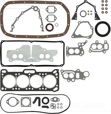 GLASER Full Gasket Set, engine Article number: S80890-00 cheaply