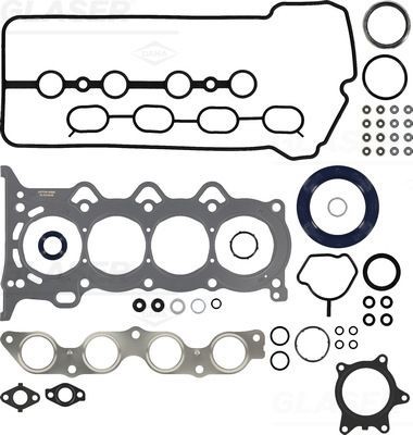 GLASER Full Gasket Set, engine Article number: S40032-00 cheaply