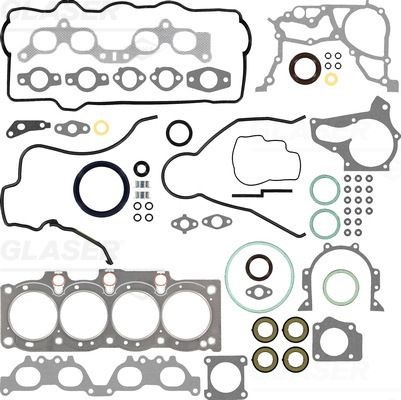 GLASER Full Gasket Set, engine Article number: S80947-00 cheaply