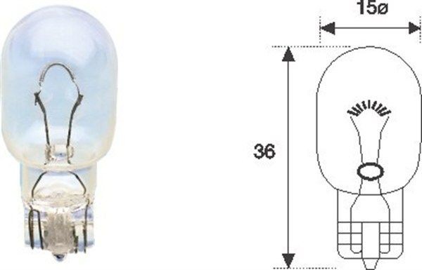 MAGNETI MARELLI Bulb, tail light Article number: 002052000000 cheaply