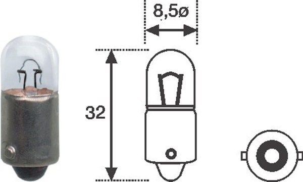 MAGNETI MARELLI Bulb, tail light Article number: 002893200000 cheaply