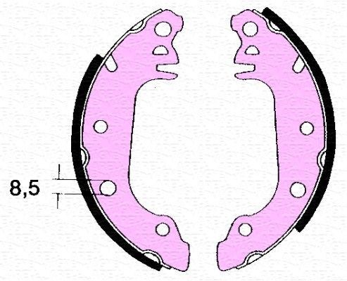MAGNETI MARELLI Brake Shoe Article number: 360219196215 cheaply