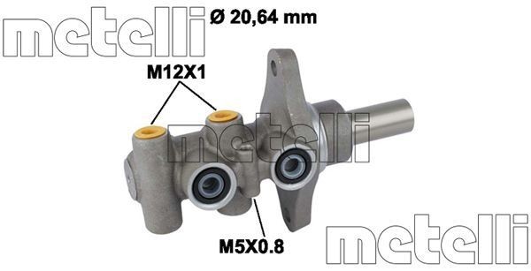 METELLI Peapiduri silinder Artikli number: 05-0810 soodsalt
