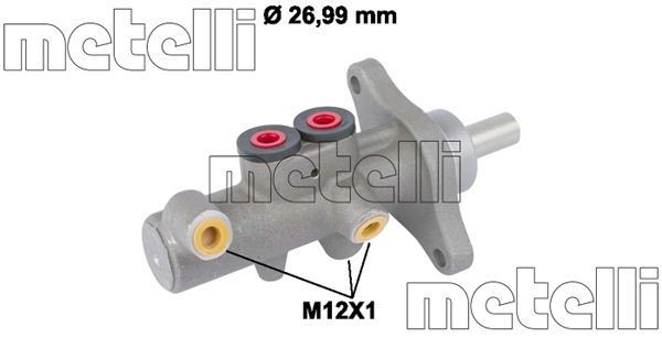 METELLI Peapiduri silinder Artikli number: 05-0832 soodsalt