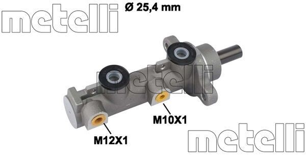 METELLI Peapiduri silinder Artikli number: 05-0581 soodsalt
