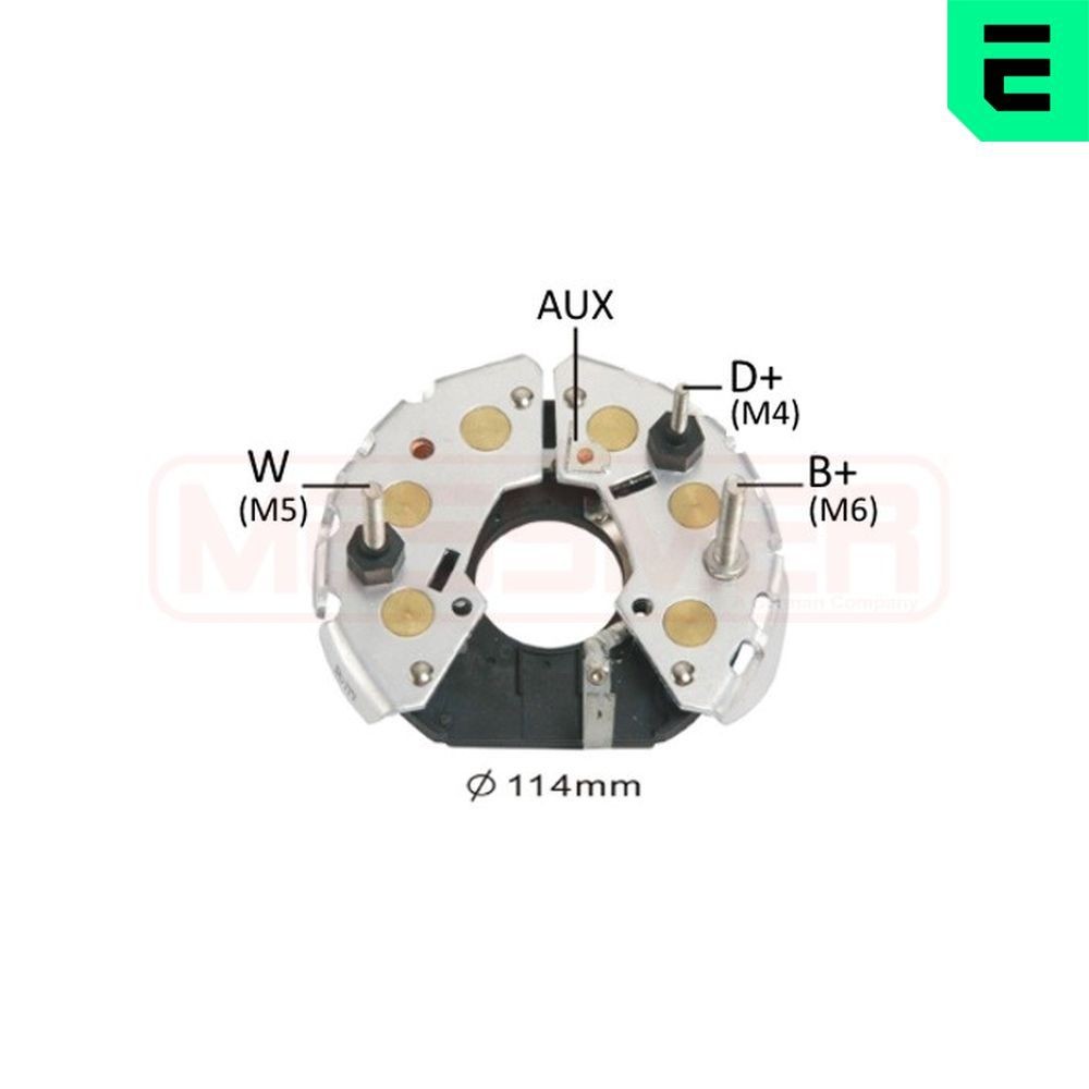 ERA Rectifier, alternator Article number: 216052 cheaply