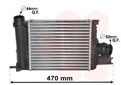 VAN WEZEL Intercooler Article number: 15004013 cheaply