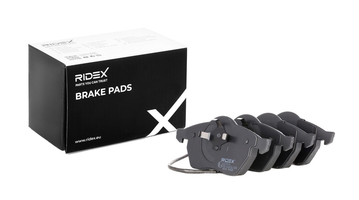 RIDEX Brake pad set Article number: 402B0034 cheaply