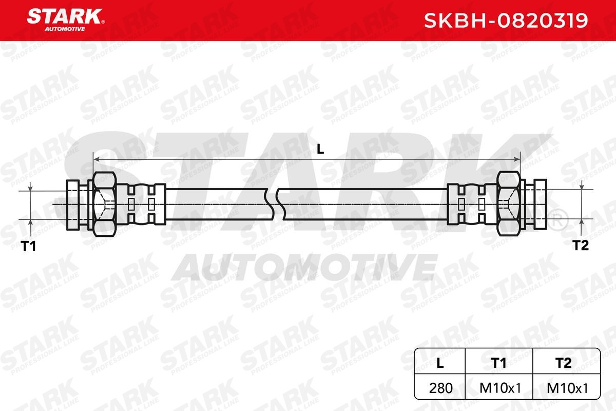 STARK Pidurivoolik Artikli number: SKBH-0820319 soodsalt