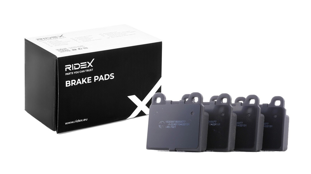 RIDEX Brake pad set Article number: 402B0417 cheaply