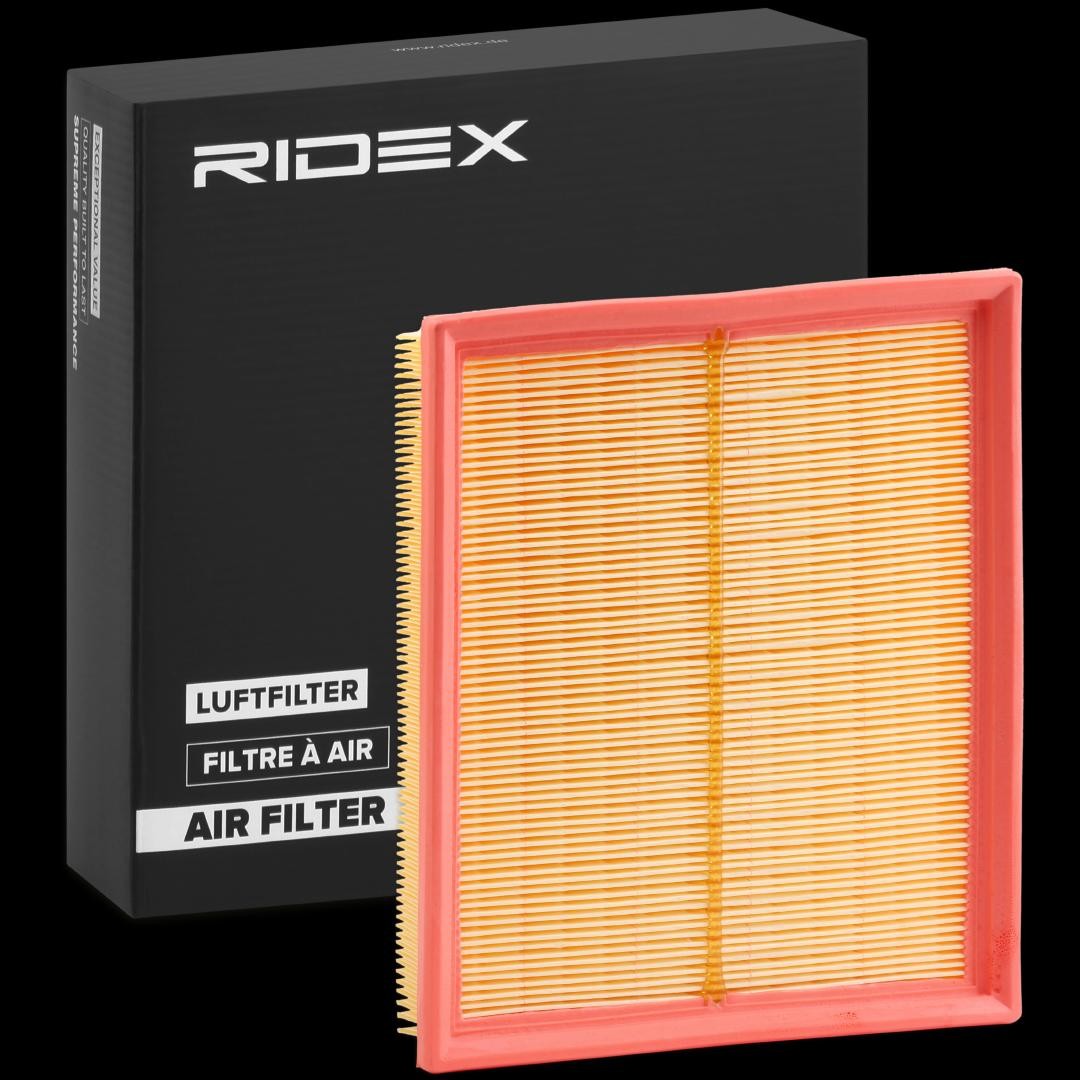 RIDEX Air filter Article number: 8A0002 cheaply