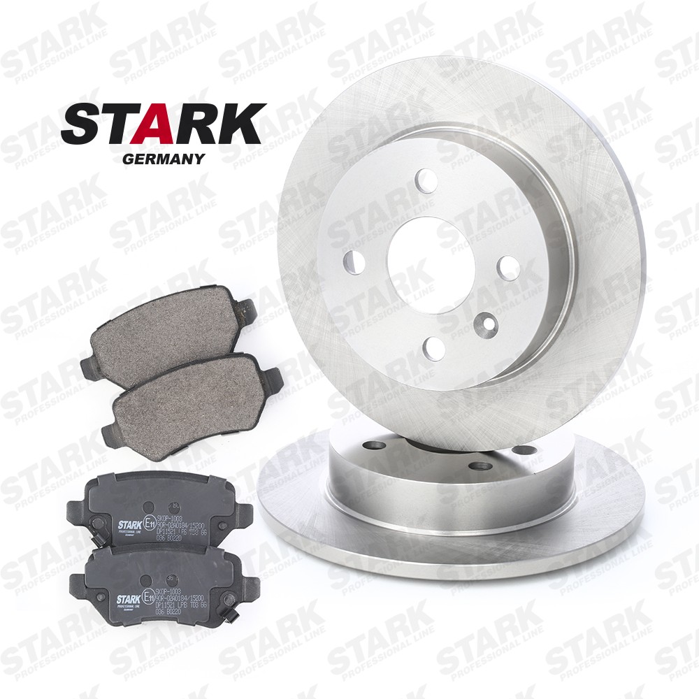 STARK Brake discs and pads set Article number: SKBK-1090047 cheaply