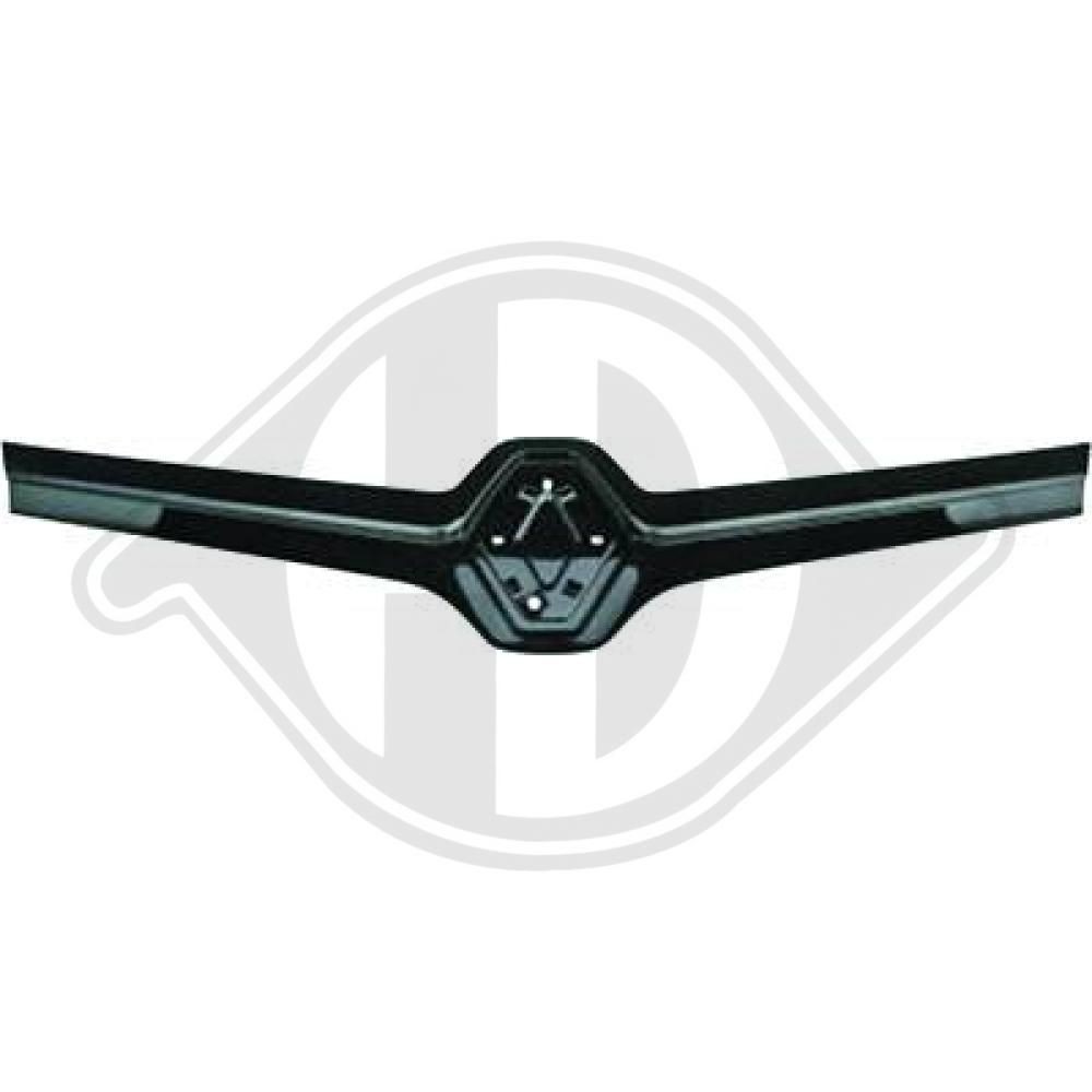 DIEDERICHS 4482041 Cover, radiator grille TWINGO 1.6 RS 133 PS Petrol